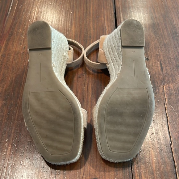 Steve Madden Strappy Suede Espadrille Wedges Size 6.5 - Picture 6 of 6
